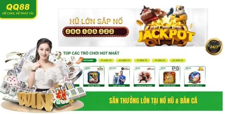 QQ88 Viettel🎖️ Nhà Cái QQ88 Link Vào Mới Nhất T8/2028 17 Săn thưởng hấp dẫn tại Nổ hũ & Bắn cá